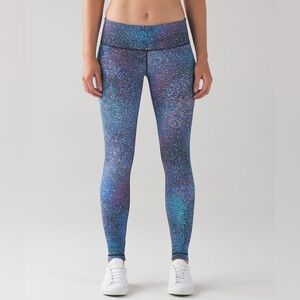 LULULEMON Wunder Under Pant III Leggings in Strive Multi Size 6